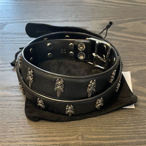 Chrome Hearts Roller Dagger Belt 